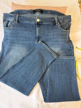 Liverpool’s limb boyfriend style jeans are available in size 22.